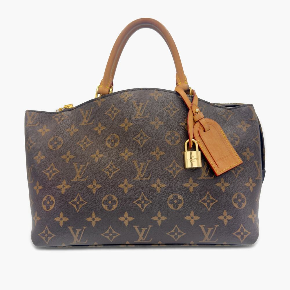 LOUIS VUITTON Petite Palais PM Monogram Canvas Shoulder Bag (Brown | M45900) - Picture 2 of 15